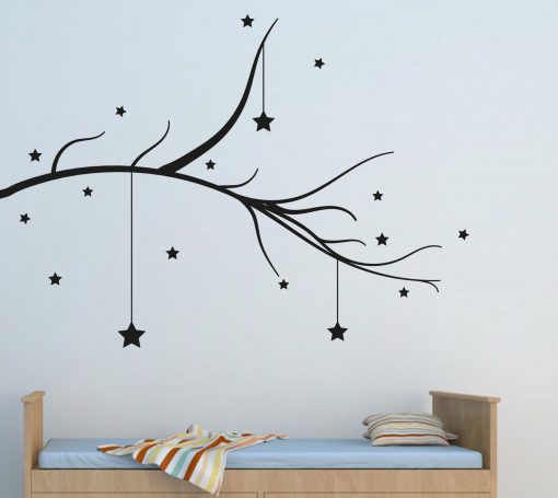 Hanging Stars Tree Branch