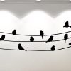 Birds On A Wire Wall Sticker