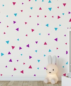 triangle wall stickers