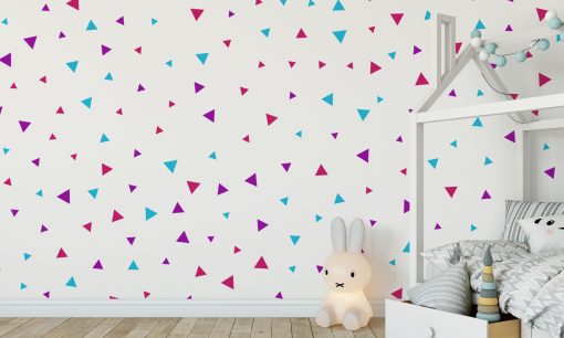 triangle wall stickers
