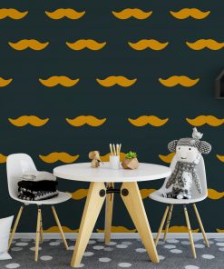 Hipster Moustache Wall Stickers