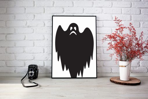 Ghost Halloween Print